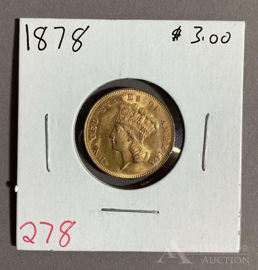 $3 INDIAN PRINCESS GOLD (1 of 2)