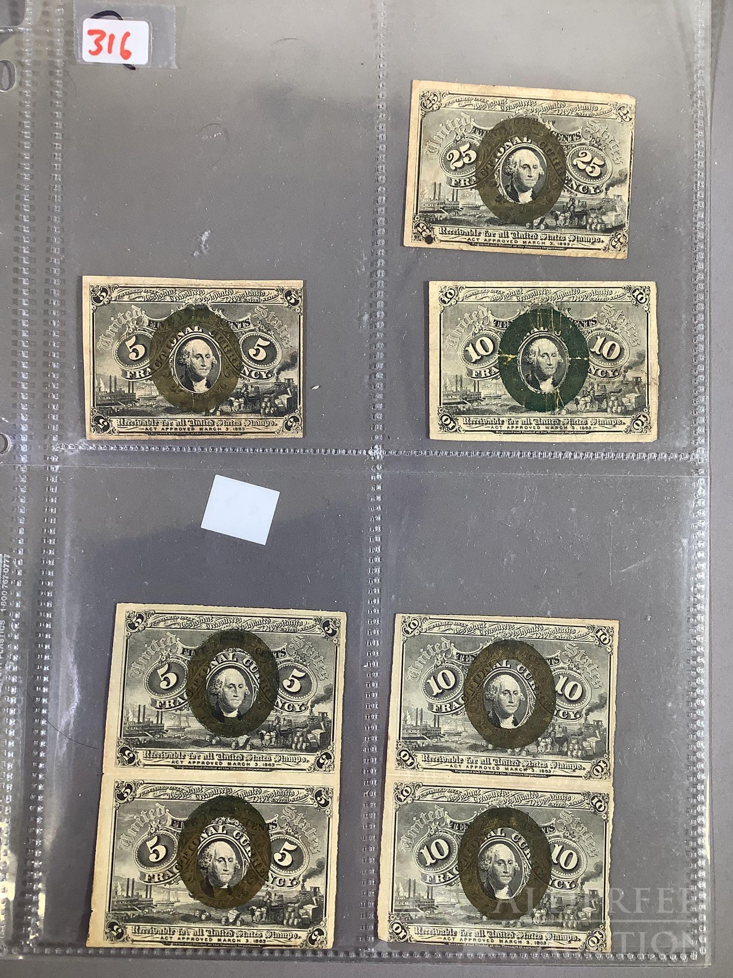 FRACTIONAL CURRENCY (1 of 8)