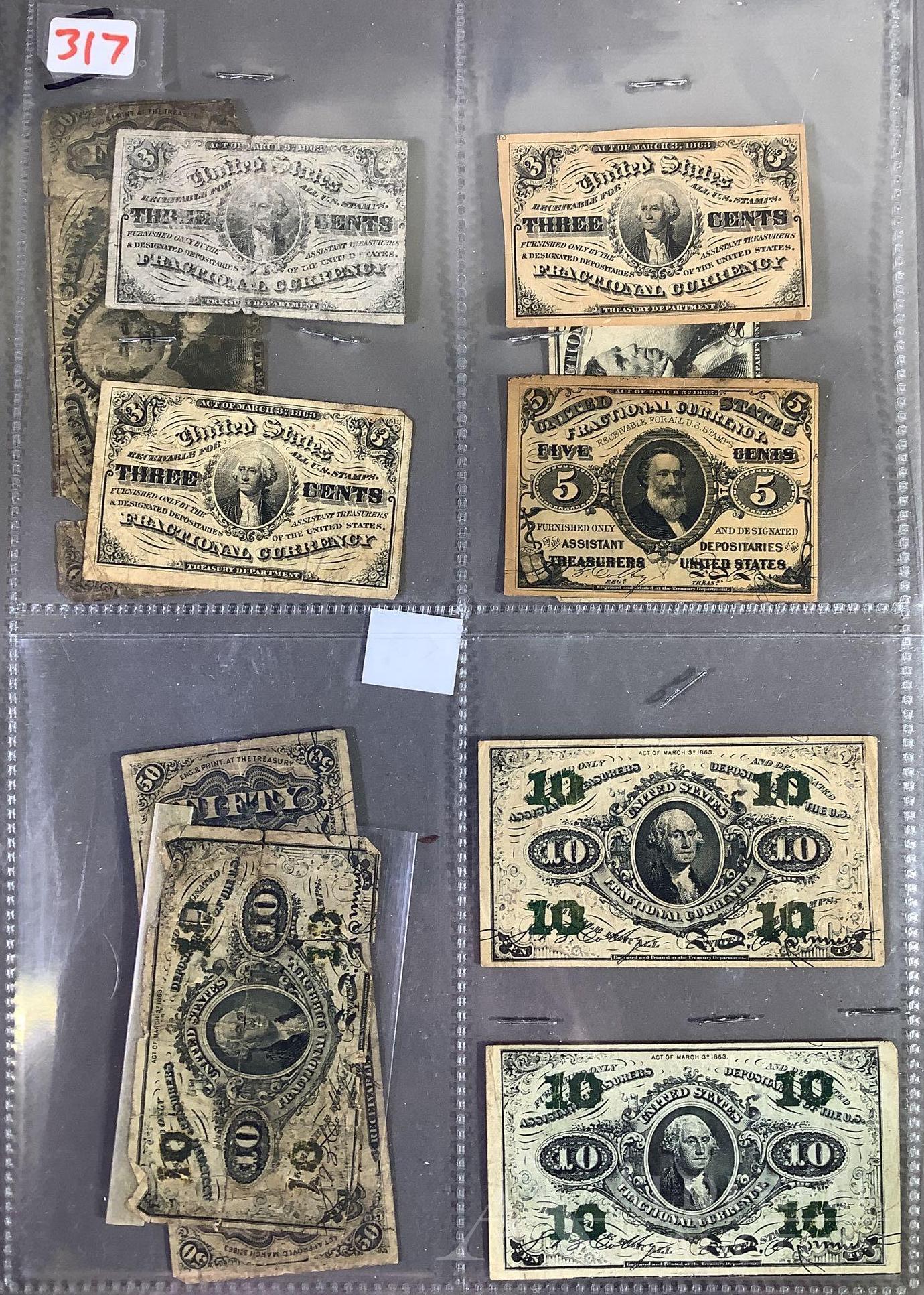 FRACTIONAL CURRENCY (1 of 15)