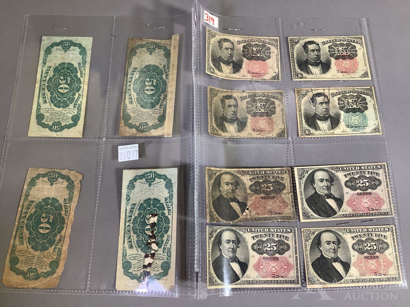 FRACTIONAL CURRENCY (1 of 8)