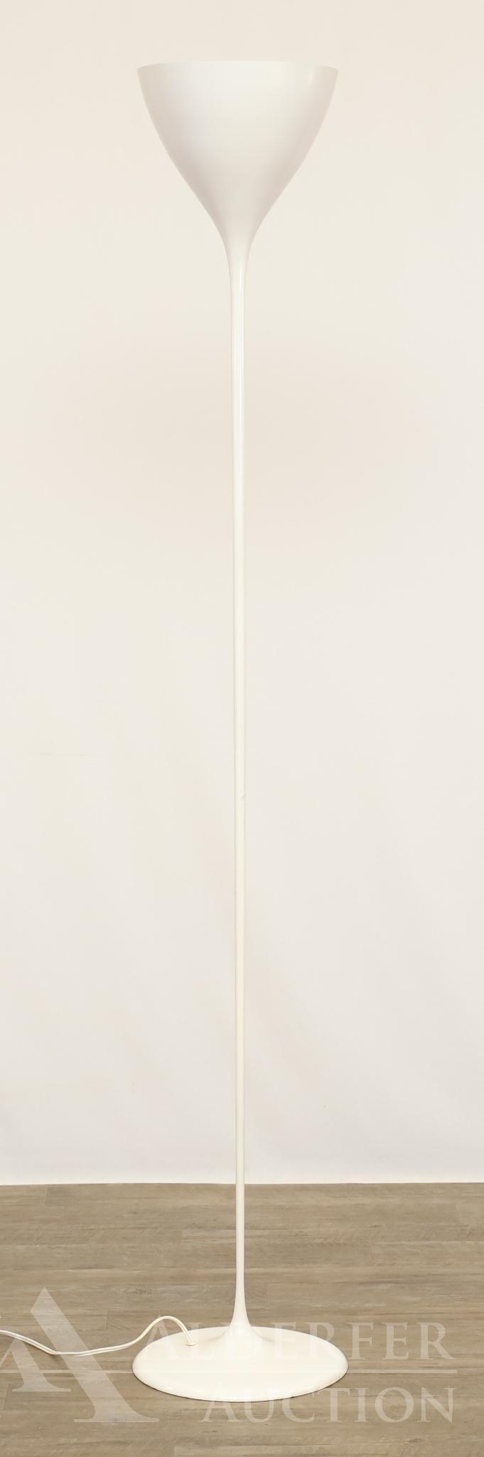 Swiss Mid-Century Modern Enameled Floor Lamp (1 of 5)