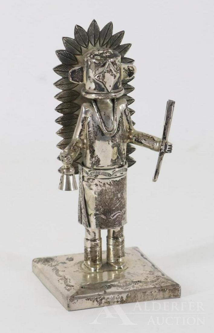 Sterling Silver Kachina Doll by Jeffrey Castillo (1 of 6)