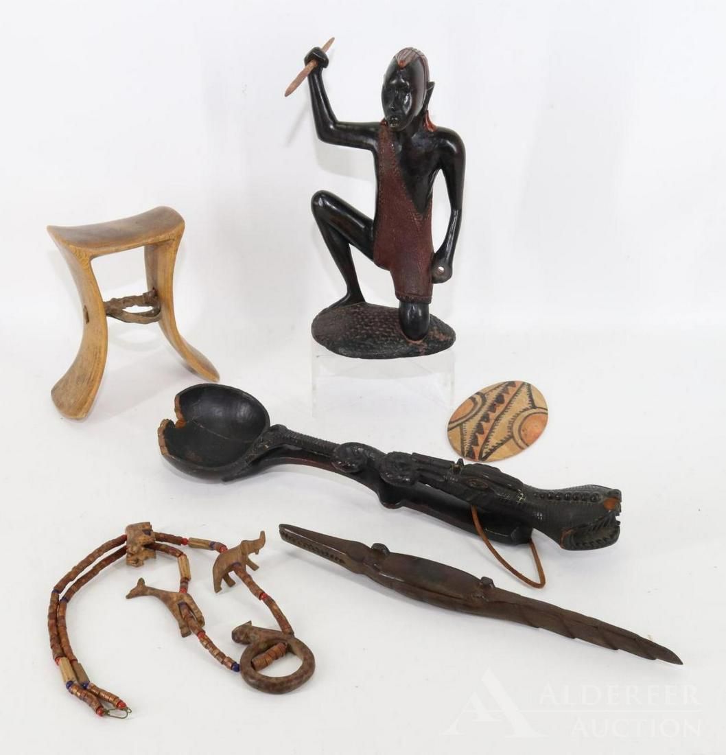 Central African Wood Carved Objects (1 of 16)