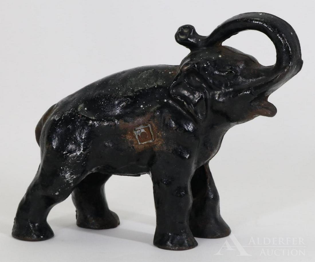 Cast Iron Elephant Doorstop (1 of 6)