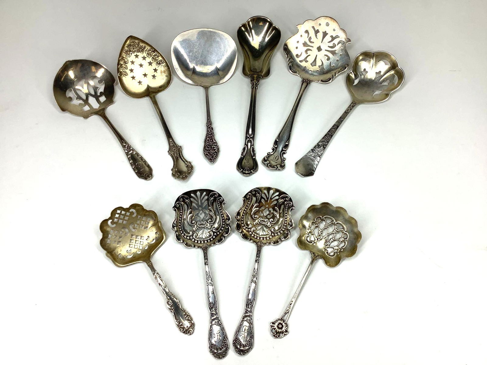 Sterling Silver Bon Bon Spoons (1 of 11)