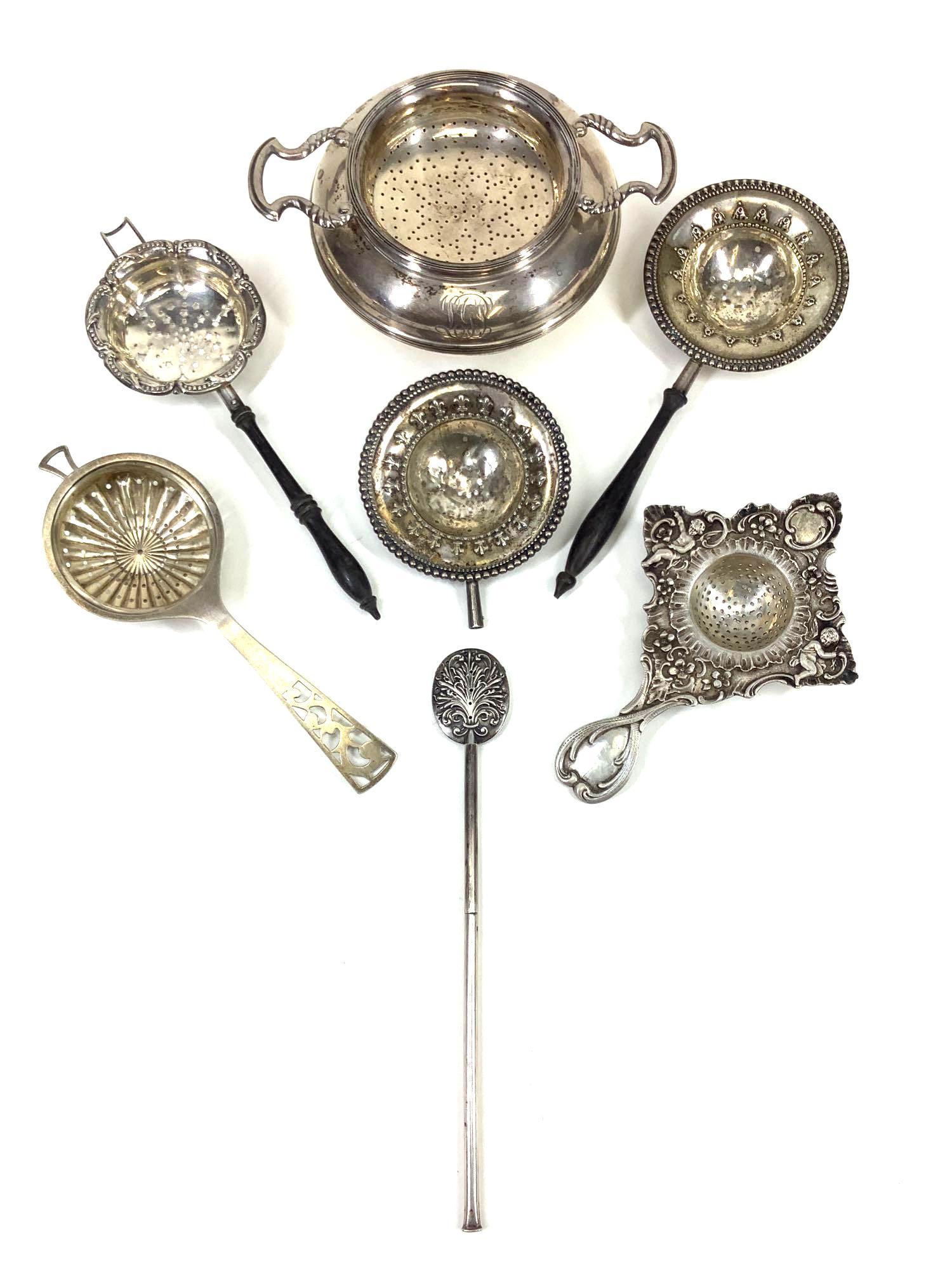 Sterling Silver Tea Strainers (1 of 15)