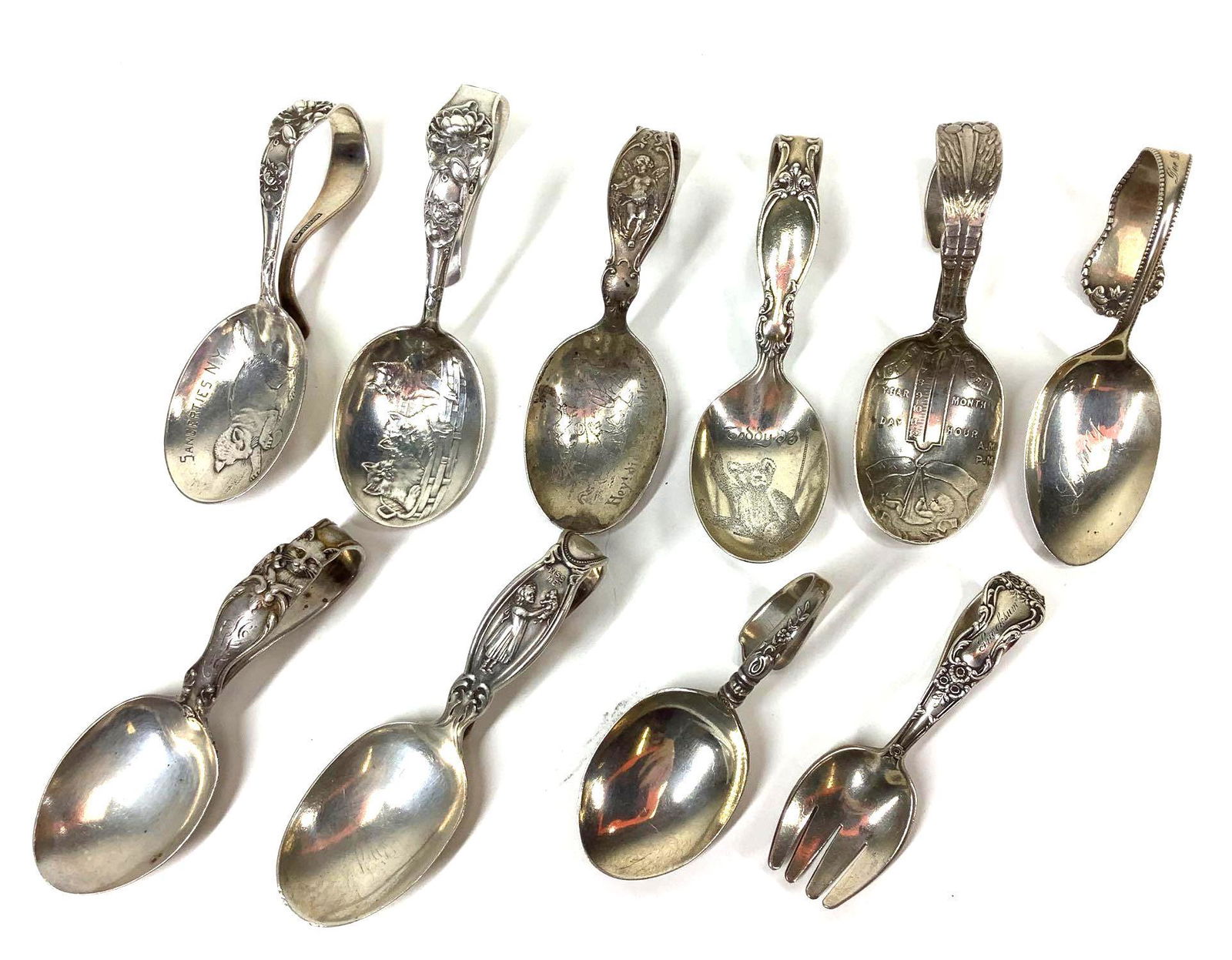 Sterling Silver Baby Spoons (1 of 11)