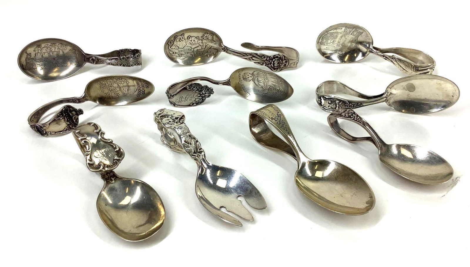 Sterling Silver Baby Spoons (1 of 13)