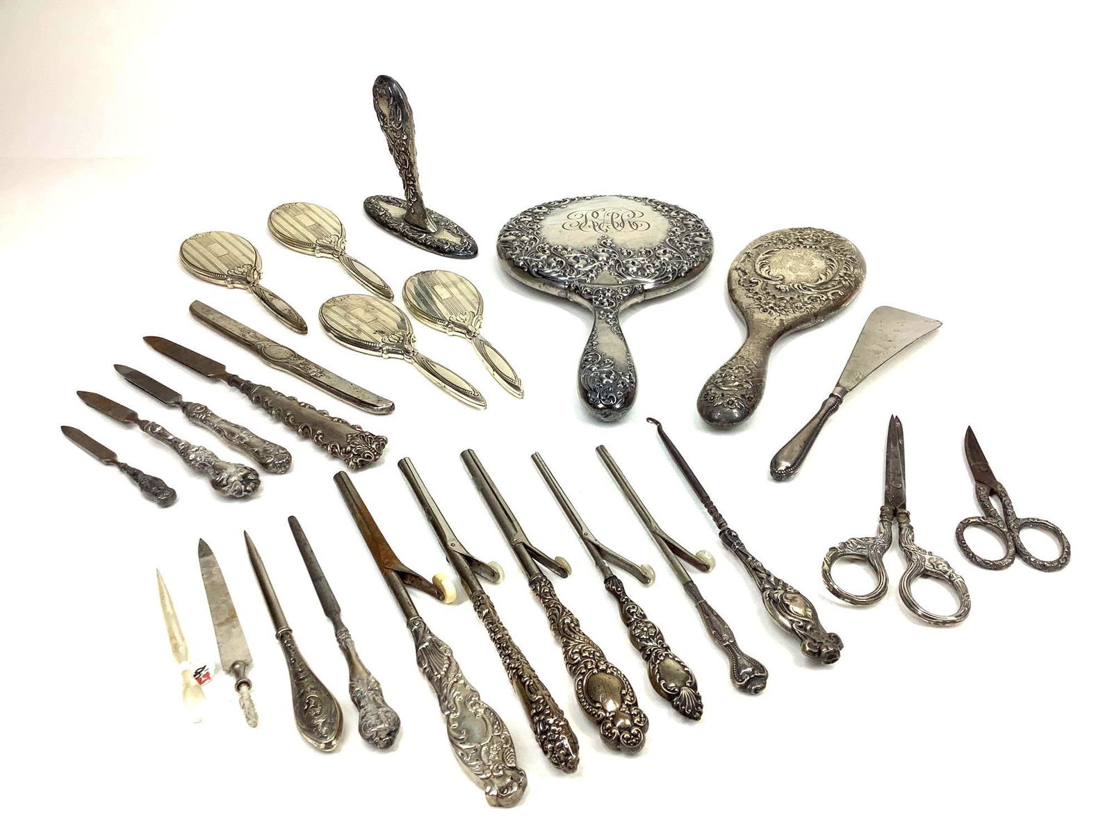 Sterling Silver Dresser Items (1 of 20)