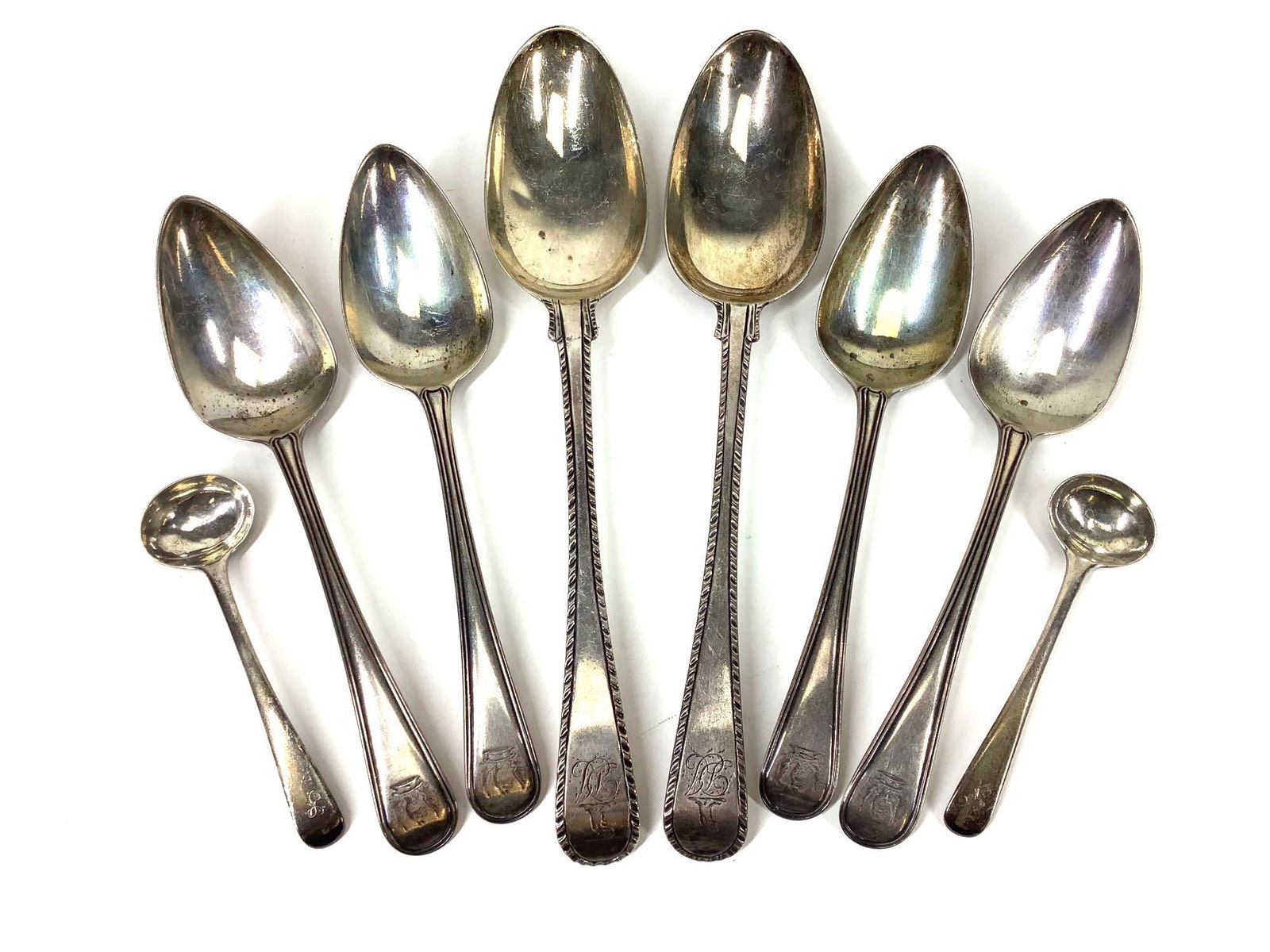 Georgian Sterling Silver Spoons (1 of 10)