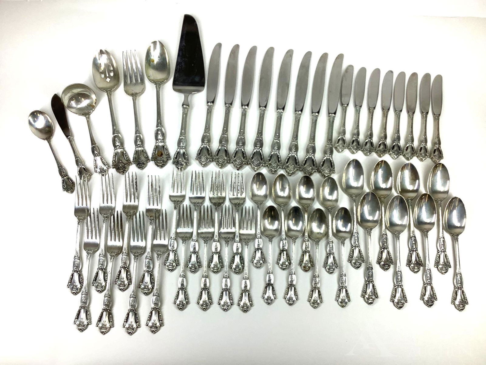 Tuttle Sterling Silver Flatware Service (1 of 19)