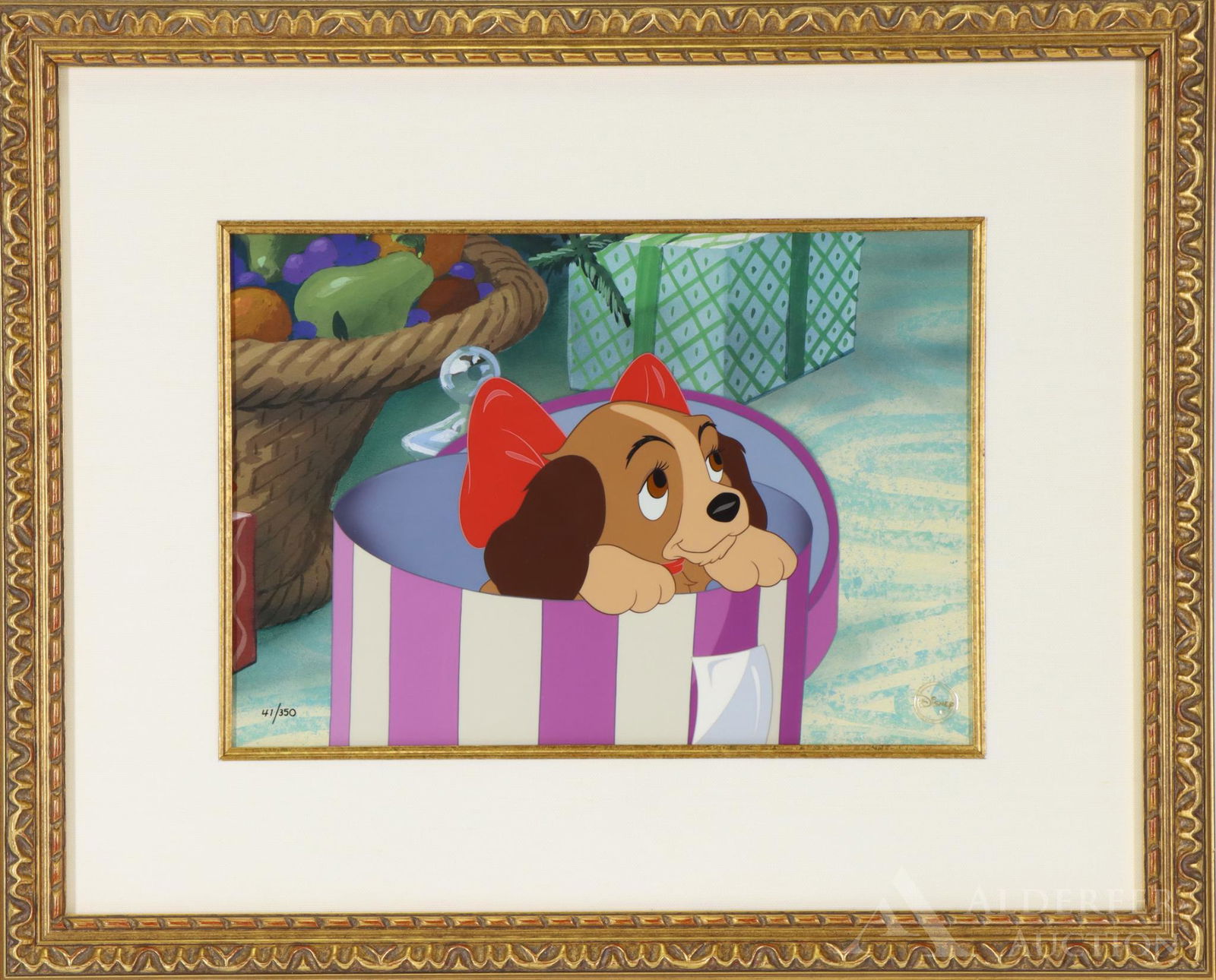 Walt Disney Limited Edition Cel, Lady and the Tramp (1 of 7)