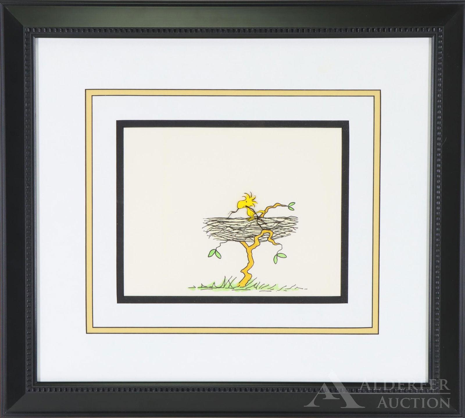Peanuts Original Production Cel of Woodstock (1 of 4)
