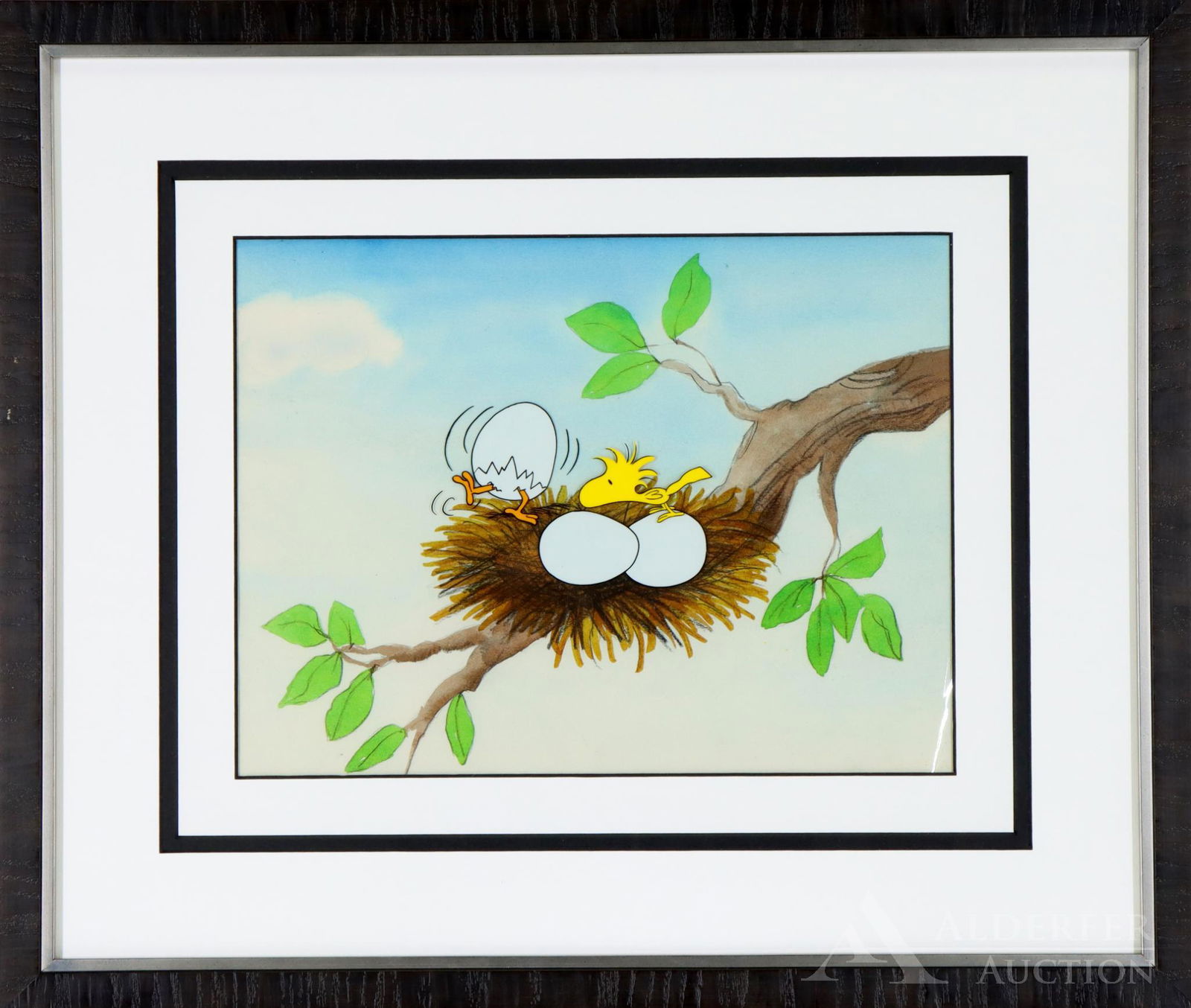 Peanuts Original Production Cel of Woodstock (1 of 4)