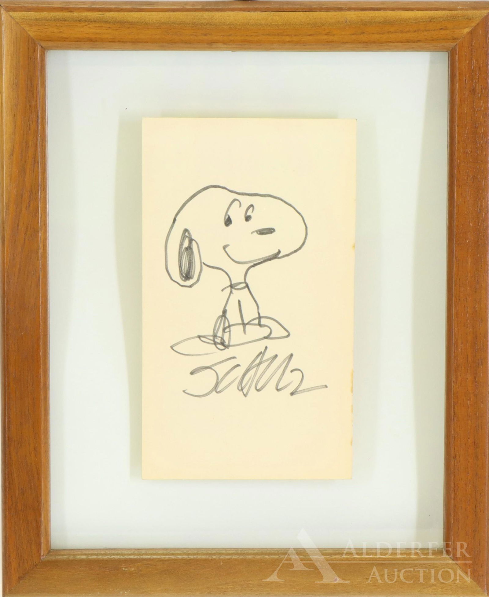 Original Pen & Ink Drawing, Snoopy (1 of 4)
