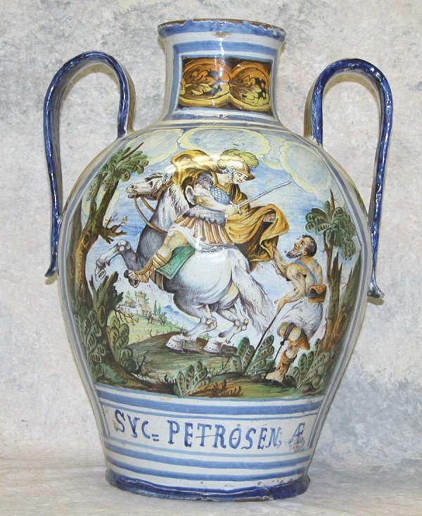 Earthenware Urn.