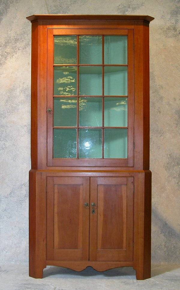Cherry Corner Cupboard.