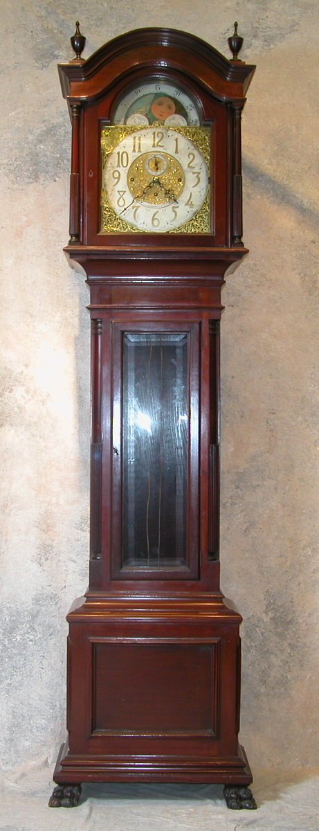 J.E. Caldwell Tall Case Clock.