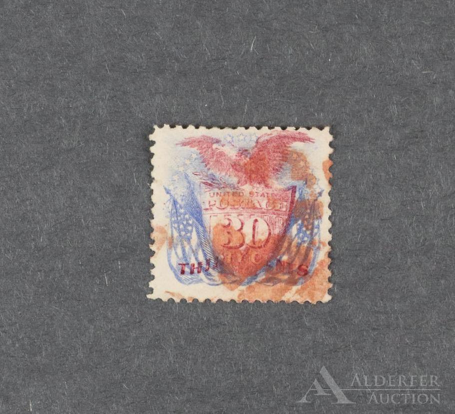 US Stamp #121 (1 of 2)