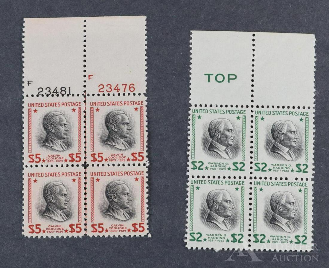 US Stamp #833 - #834 (1 of 1)