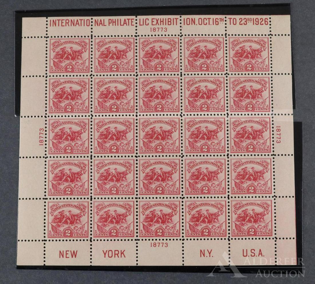 US Stamp #630 (1 of 2)