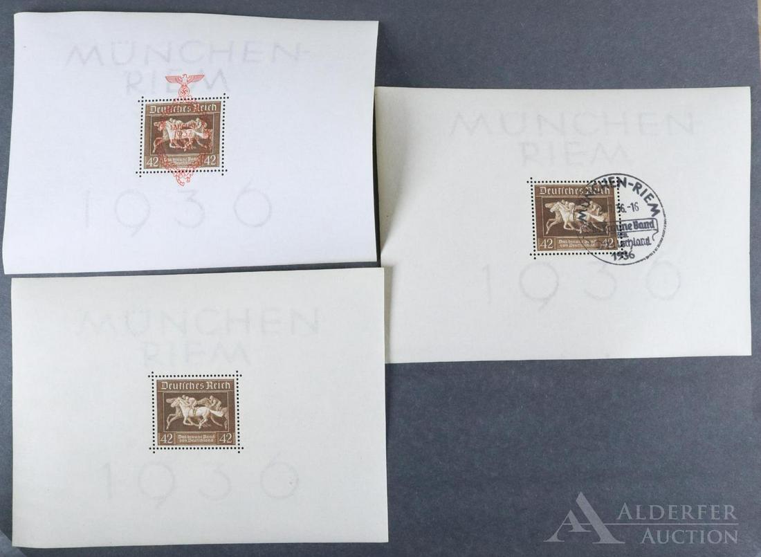 German Stamp #B90, #102, #105 (1 of 5)