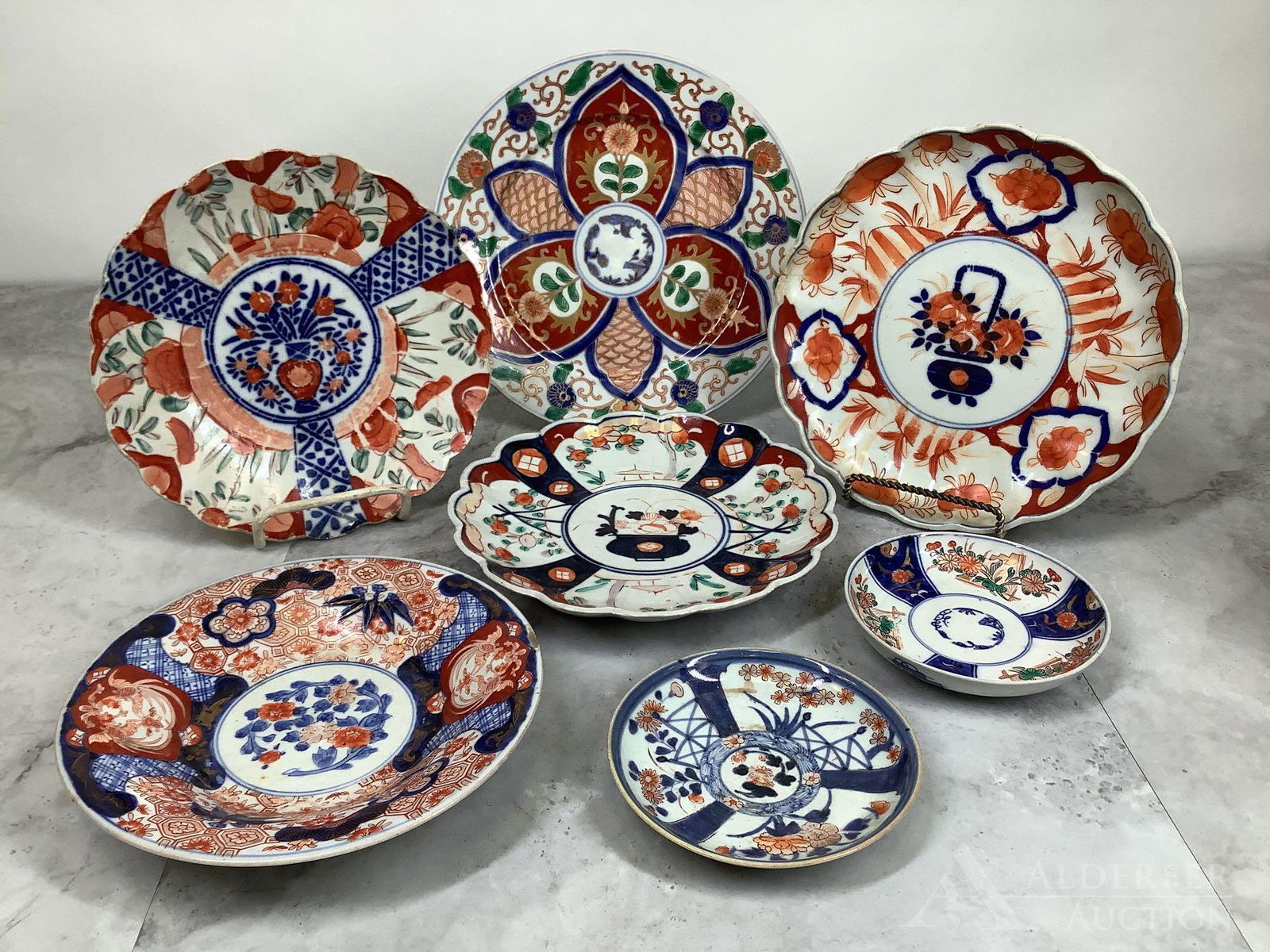 Imari Plates & Bowl (1 of 12)