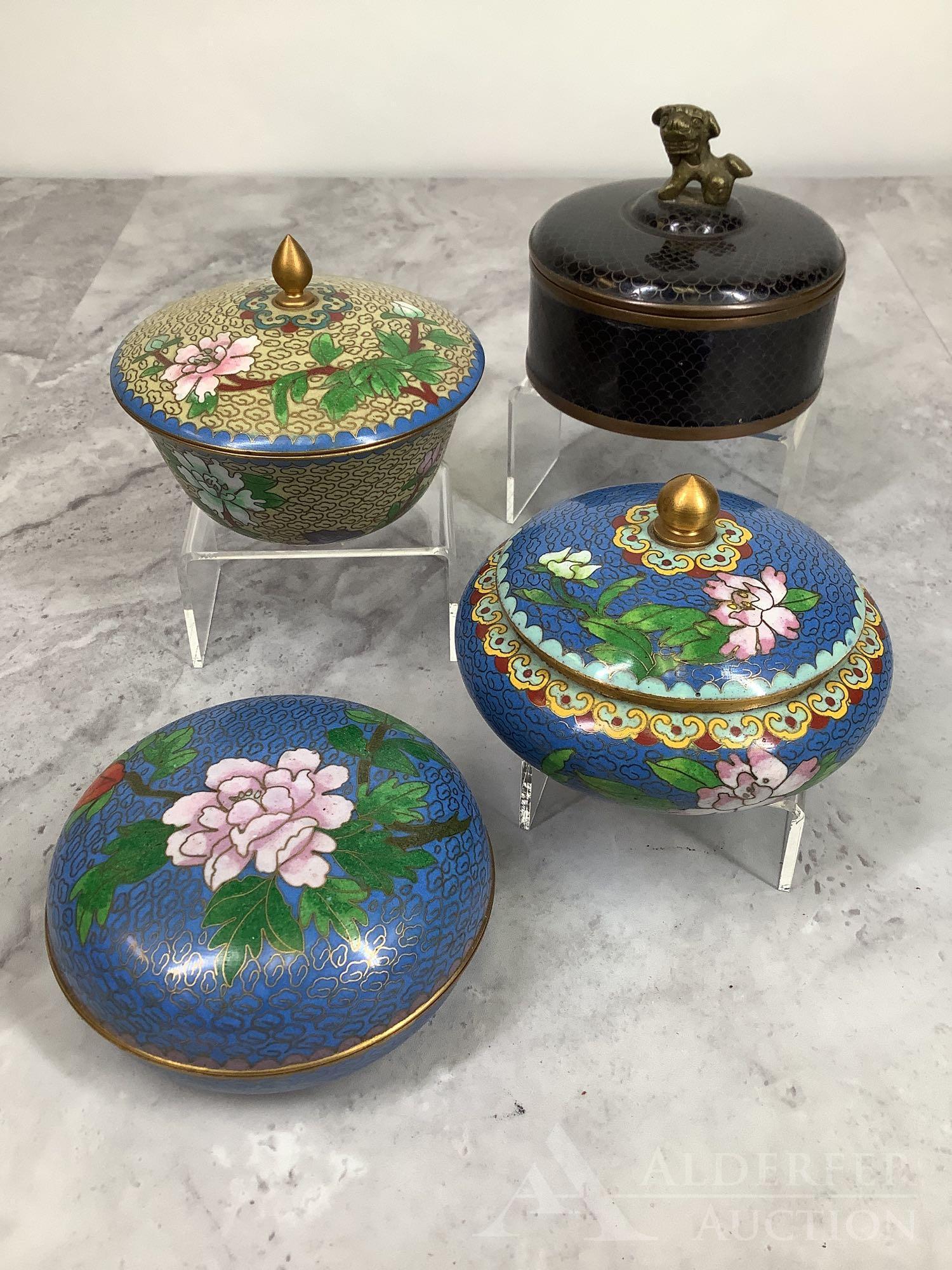 Cloisonné Round Boxes (1 of 12)