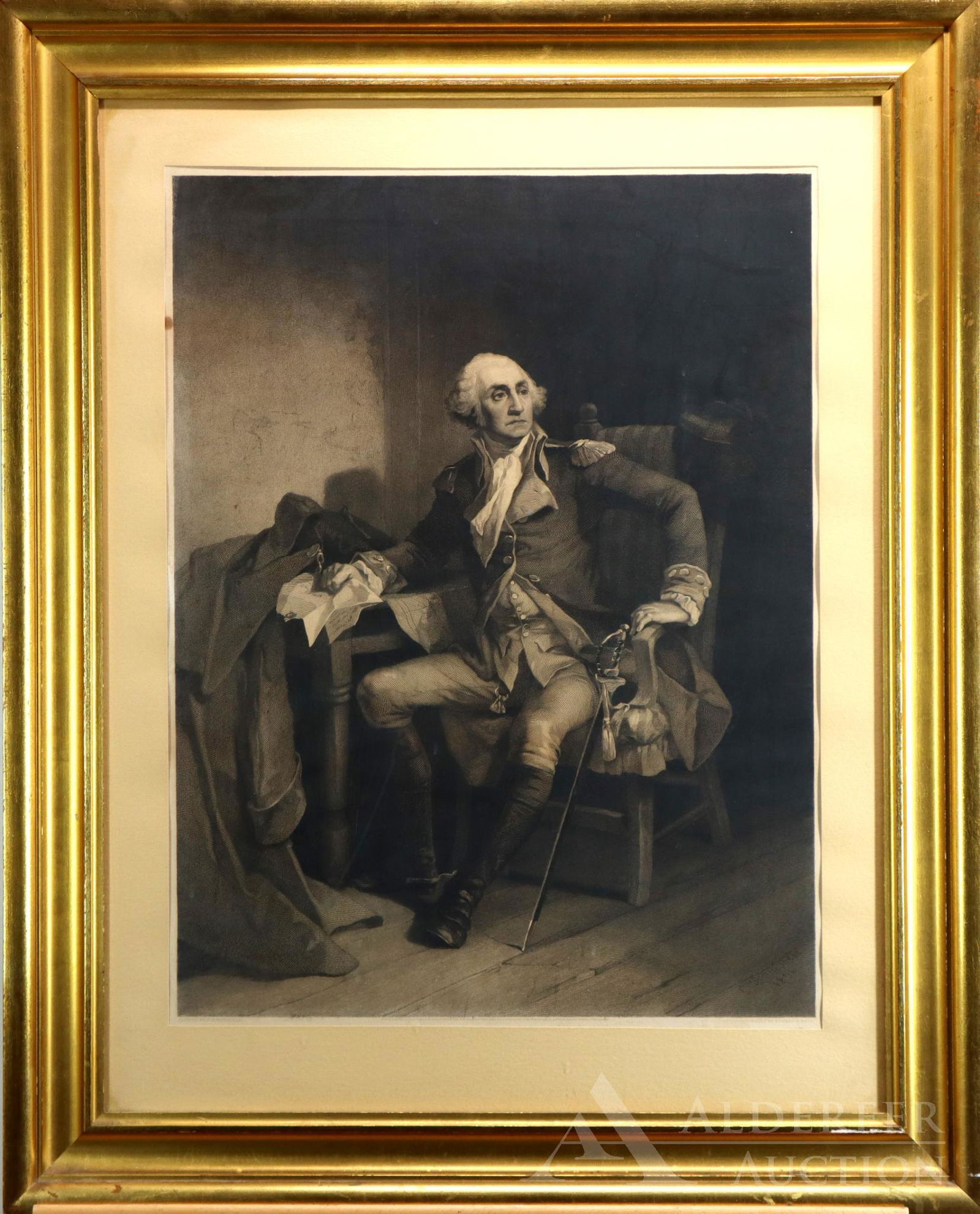 George Washington Print-1859 (1 of 8)