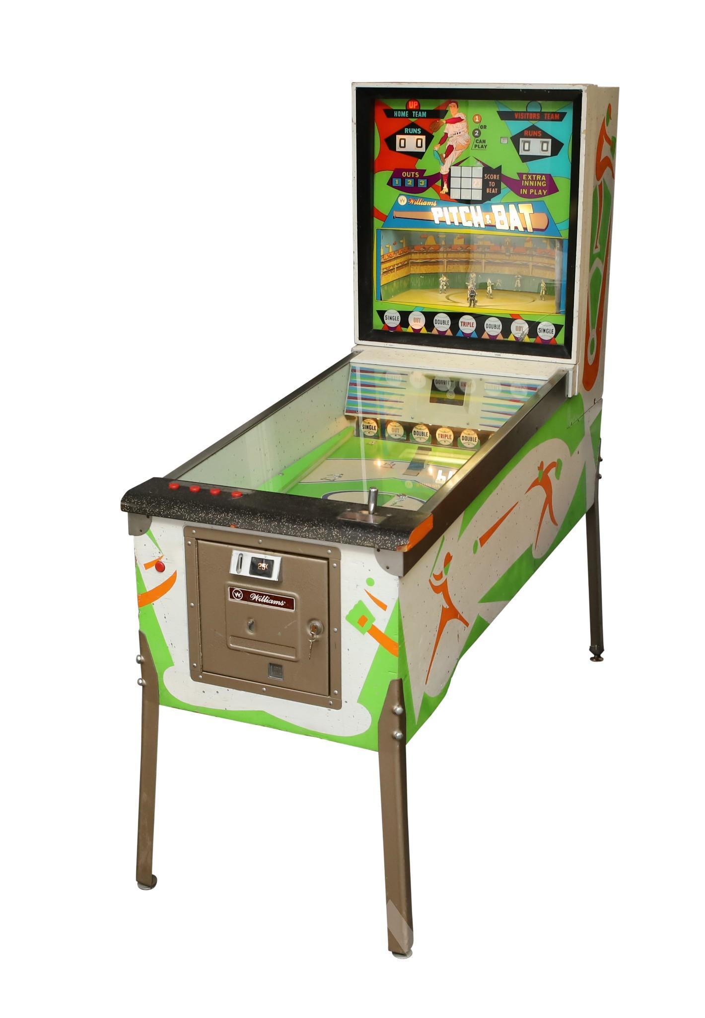 Williams "Pitch & Bat" Pinball Machine (1 of 15)
