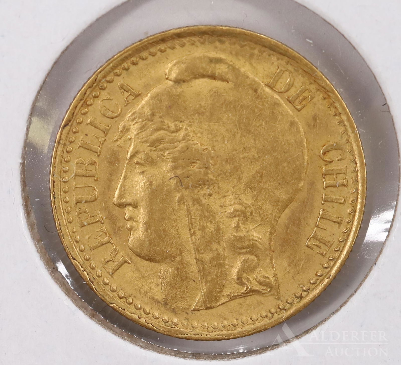 CHILE GOLD COIN (1 of 2)