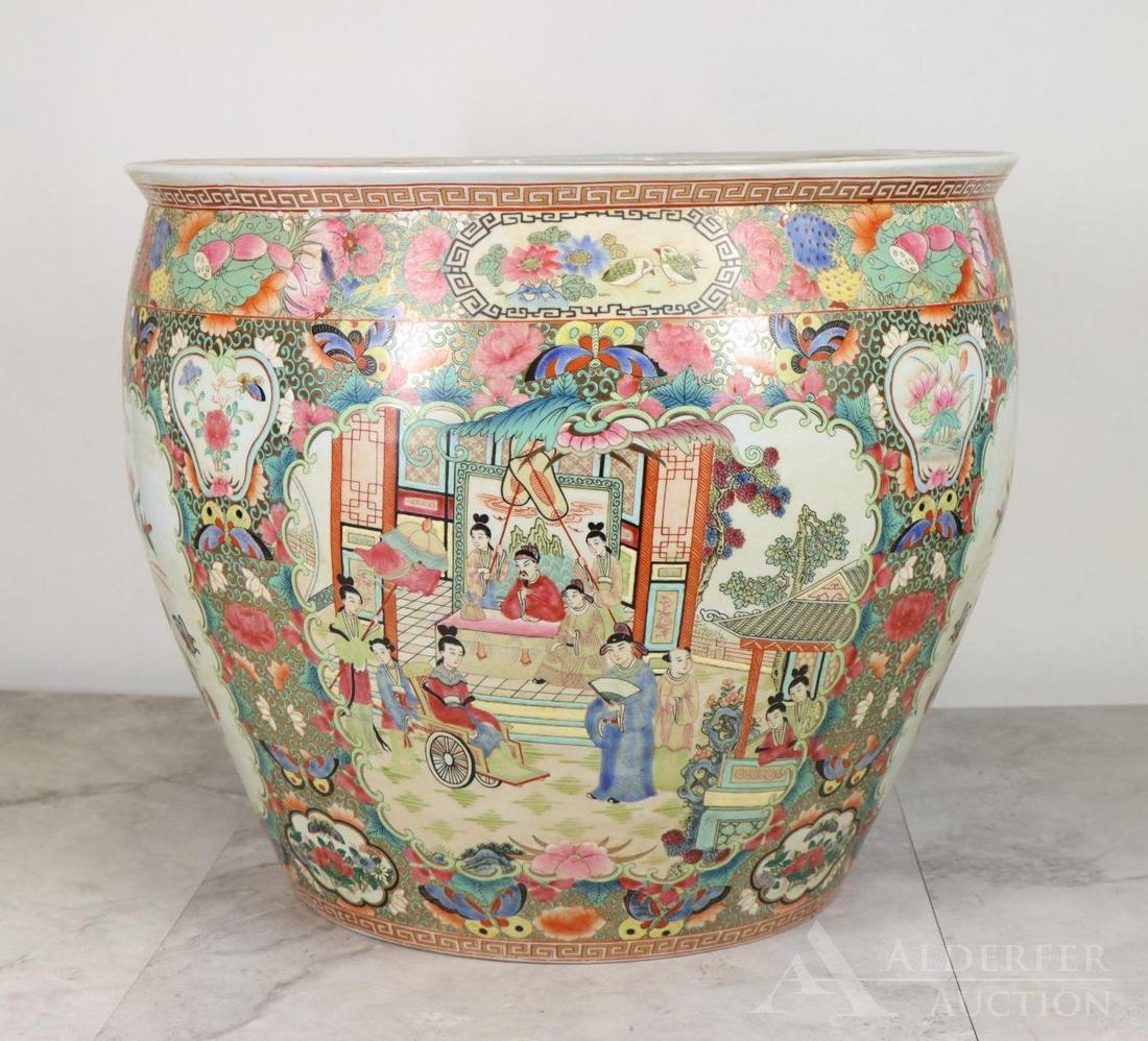Famille Rose Fishbowl Planter (1 of 12)