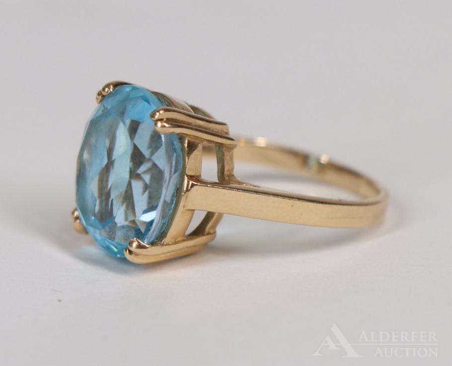 Topaz 14k Gold Ring (1 of 6)