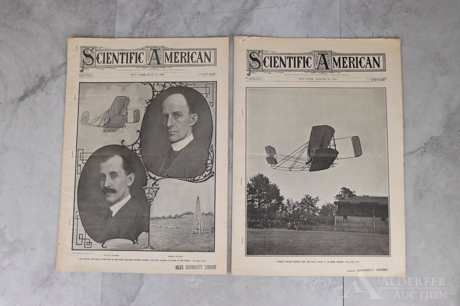 Wright Brothers, "Scientific American", 1908 (1 of 7)