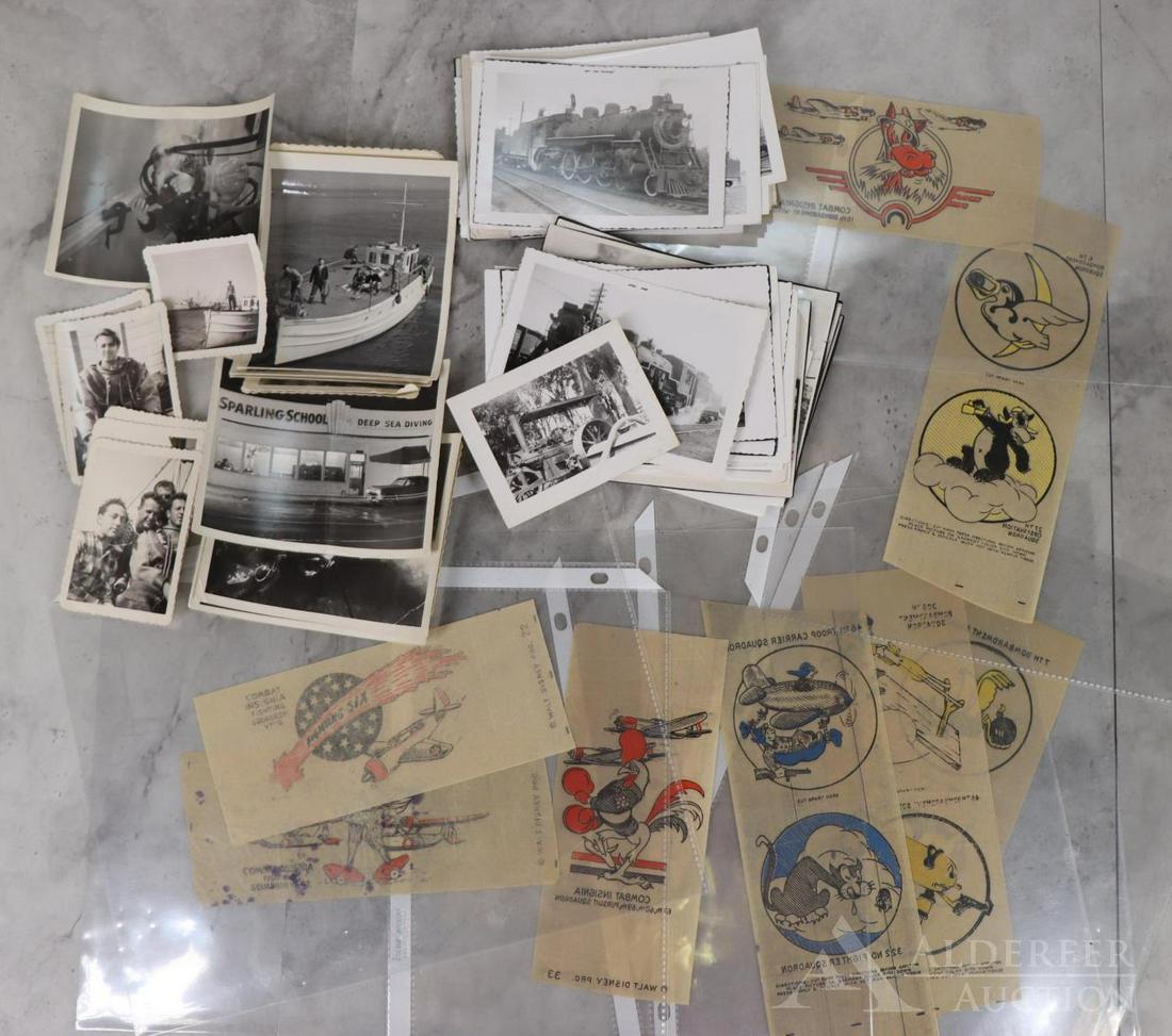 WWII Disney Combat Insignia Transfers, & Vintage (1 of 4)