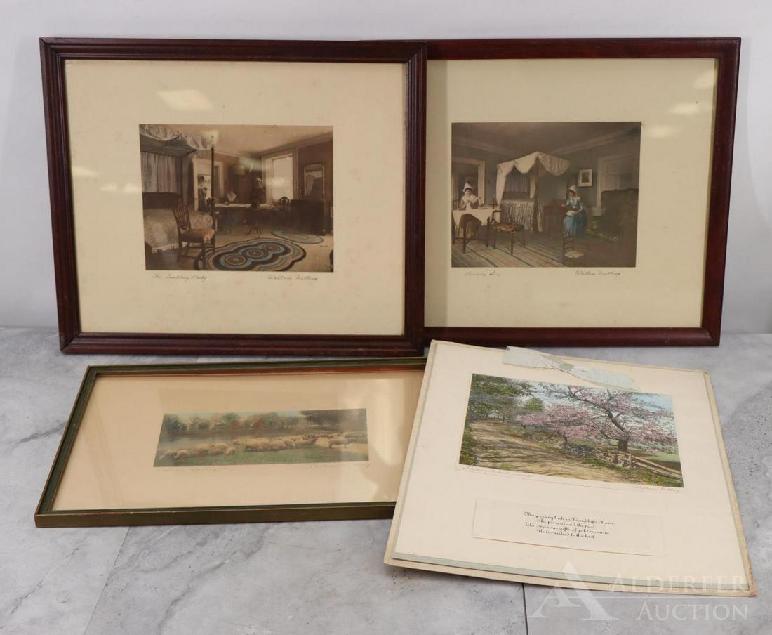 Wallace Nutting (American 1861-1941) Hand Colored (1 of 7)