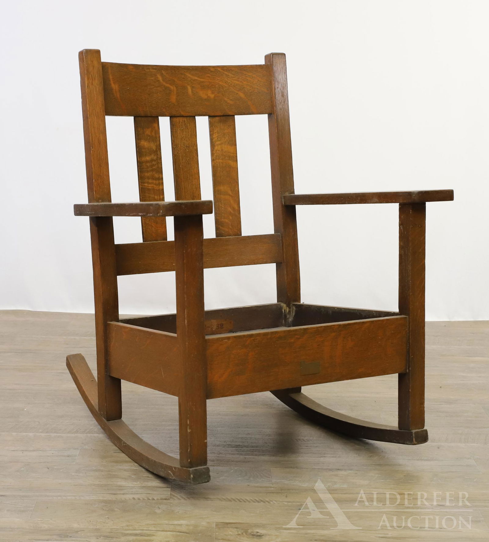 Stickley "Quaint" Mission Oak Rocker (1 of 11)