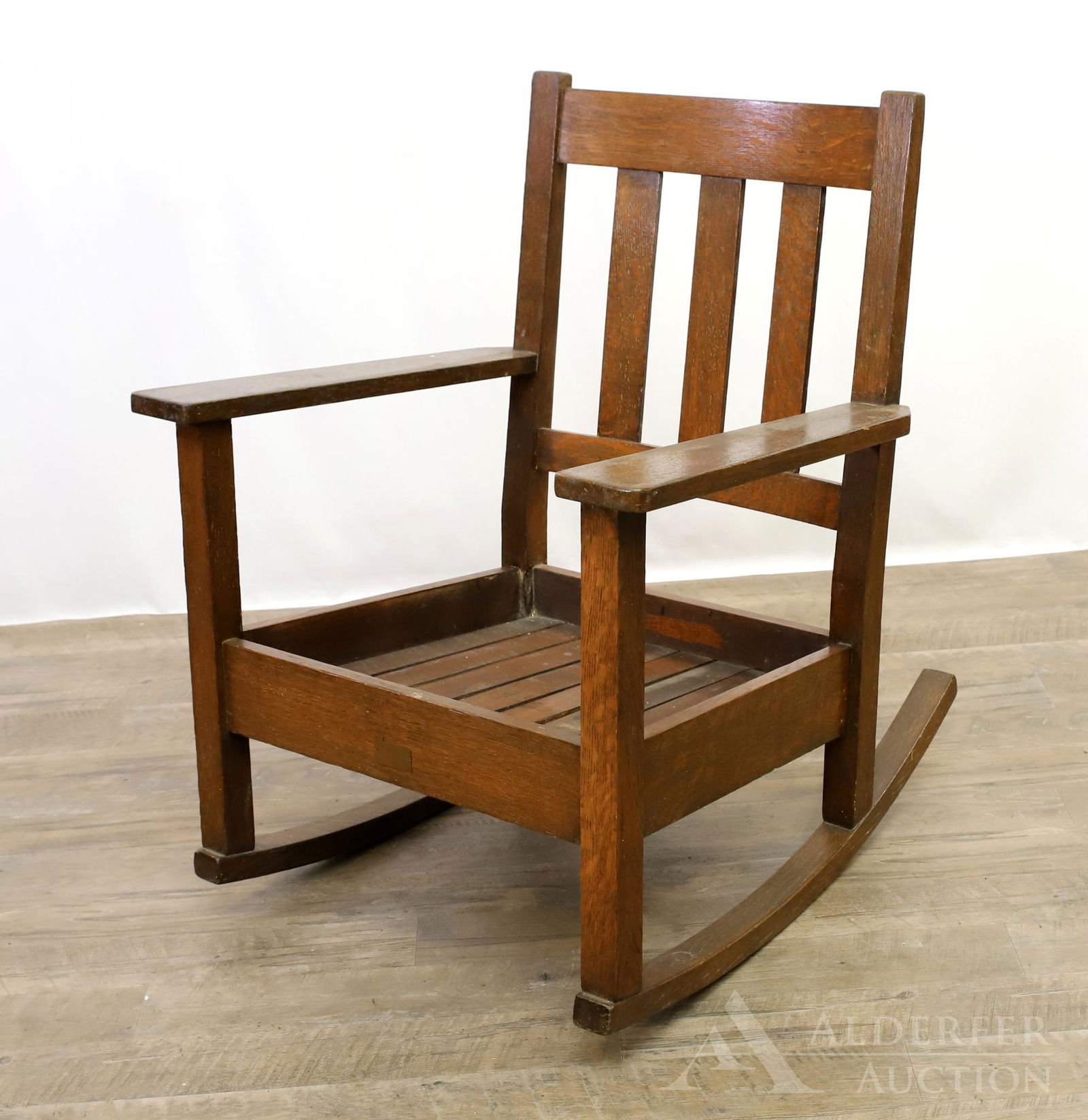 Stickley "Quaint" Mission Oak Rocker (1 of 10)
