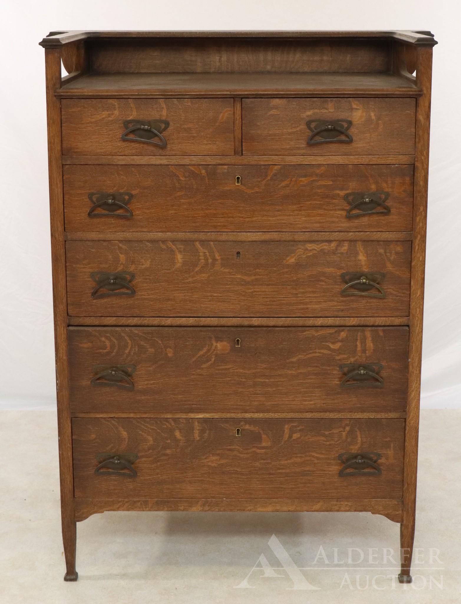 Glasgow School Design, Six Drawer Dresser (1 of 11)