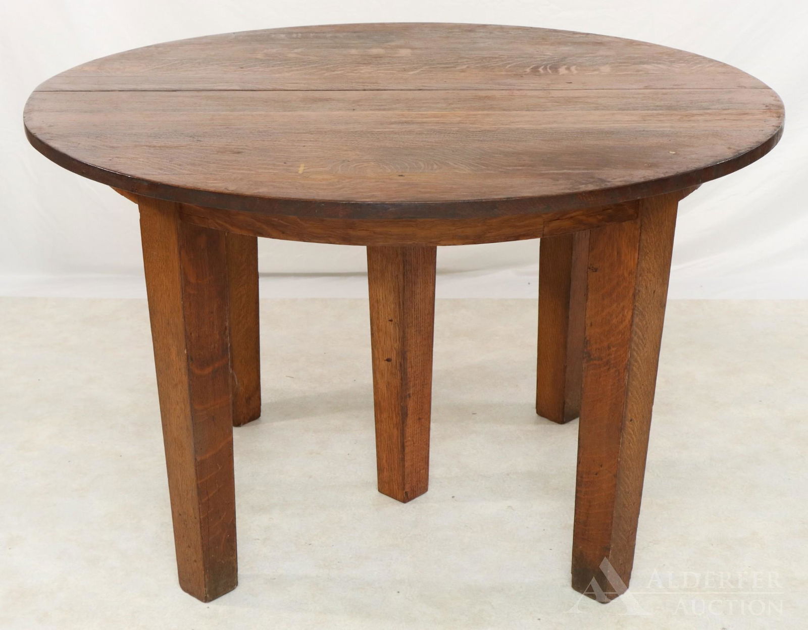 Stickley Arts & Crafts Round Dinning Table (1 of 13)