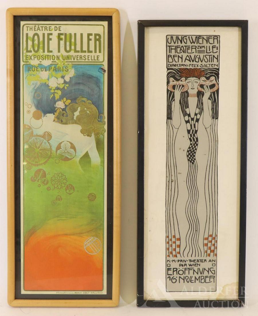 Louie Fuller and Jung Wiener Theater Posters (1 of 6)