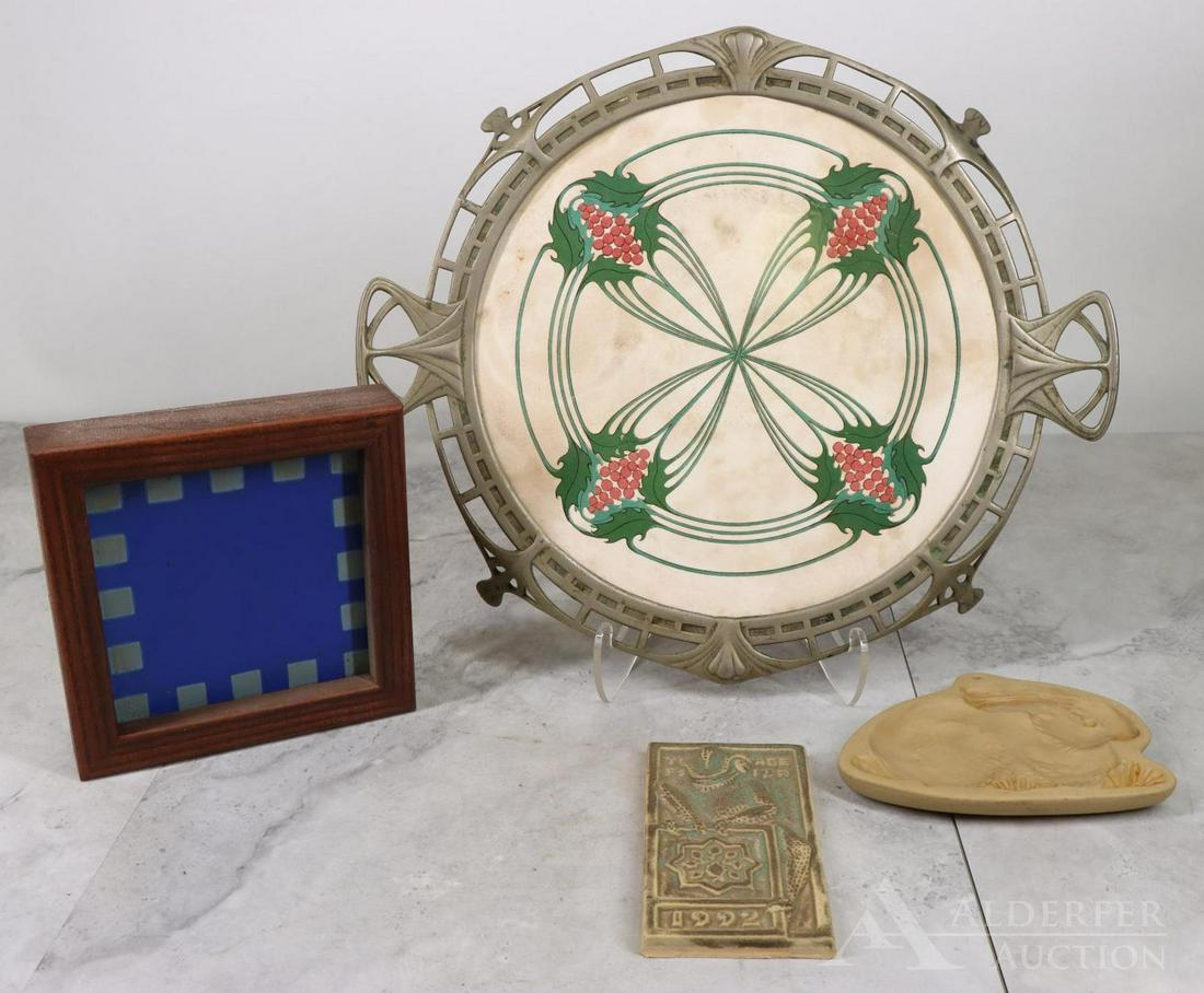 Footed Tray, Framed Tile, Foundation Plaque And Sugar (1 of 13)