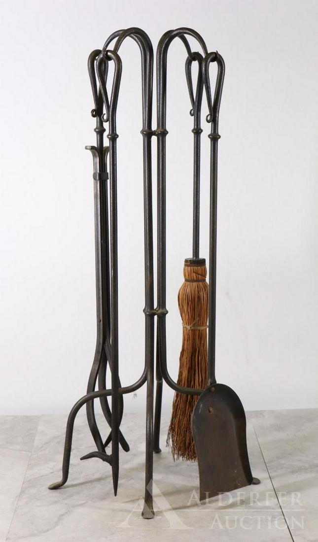 Iron Fireplace Utensils Set (1 of 10)