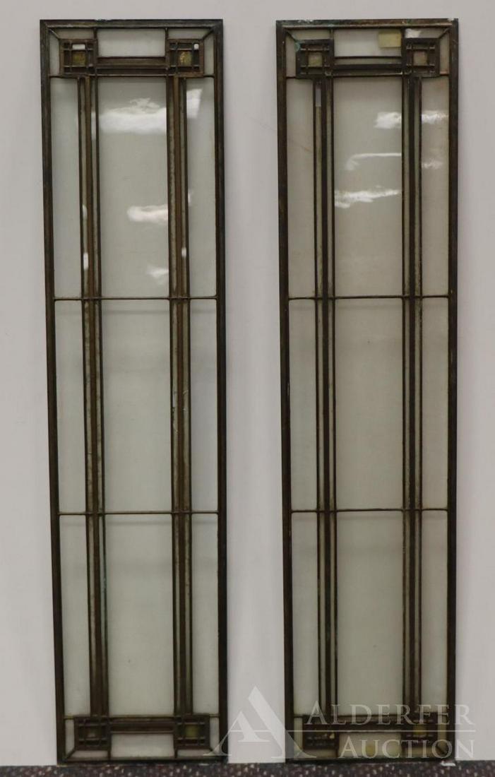 Salvaged Leaded Glass Window Panels (1 of 7)