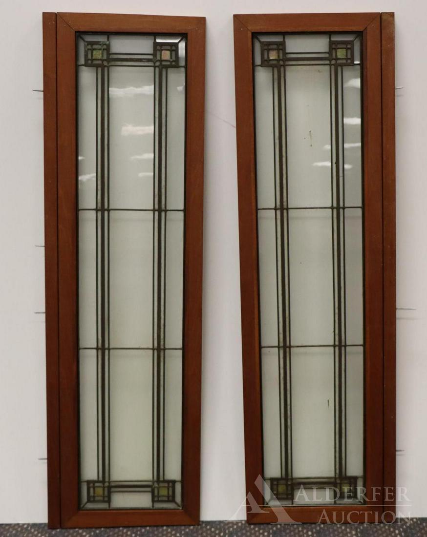 Leaded Glass Cabinet Door Panels (1 of 5)