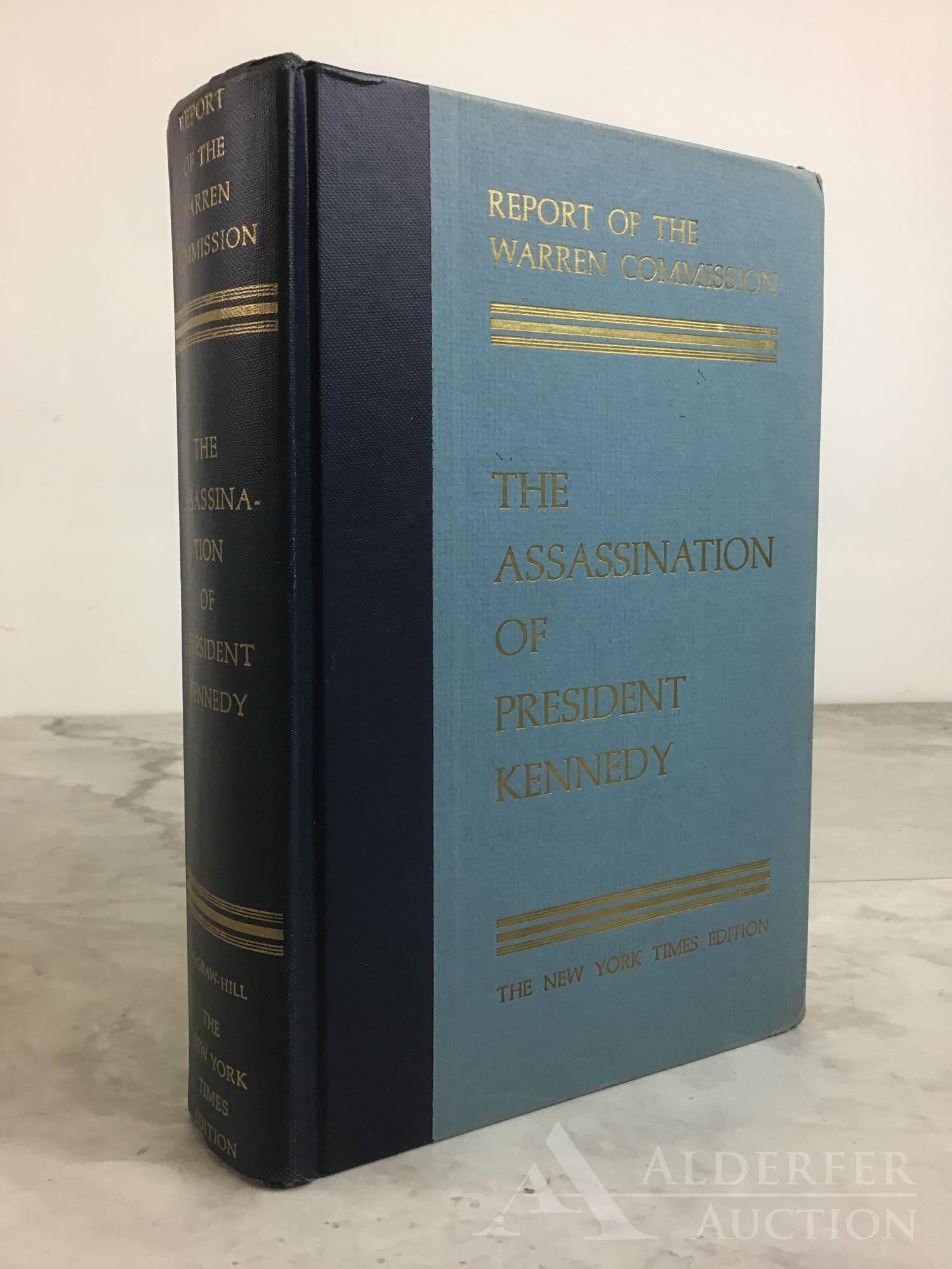 Warren Commission on Assassination of JFK, signed by (1 of 7)