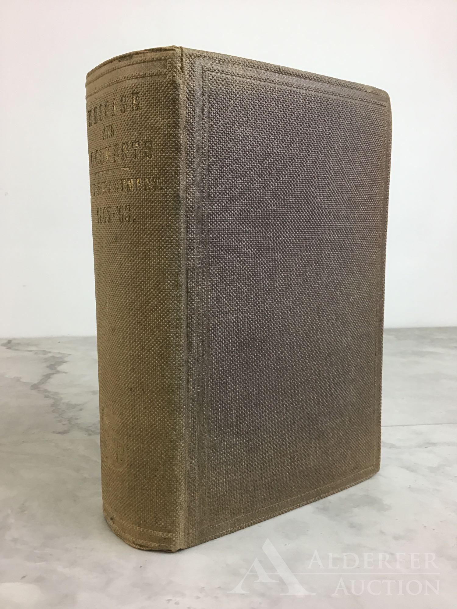 Message and Documents to 38th Congress, 1863 (1 of 5)