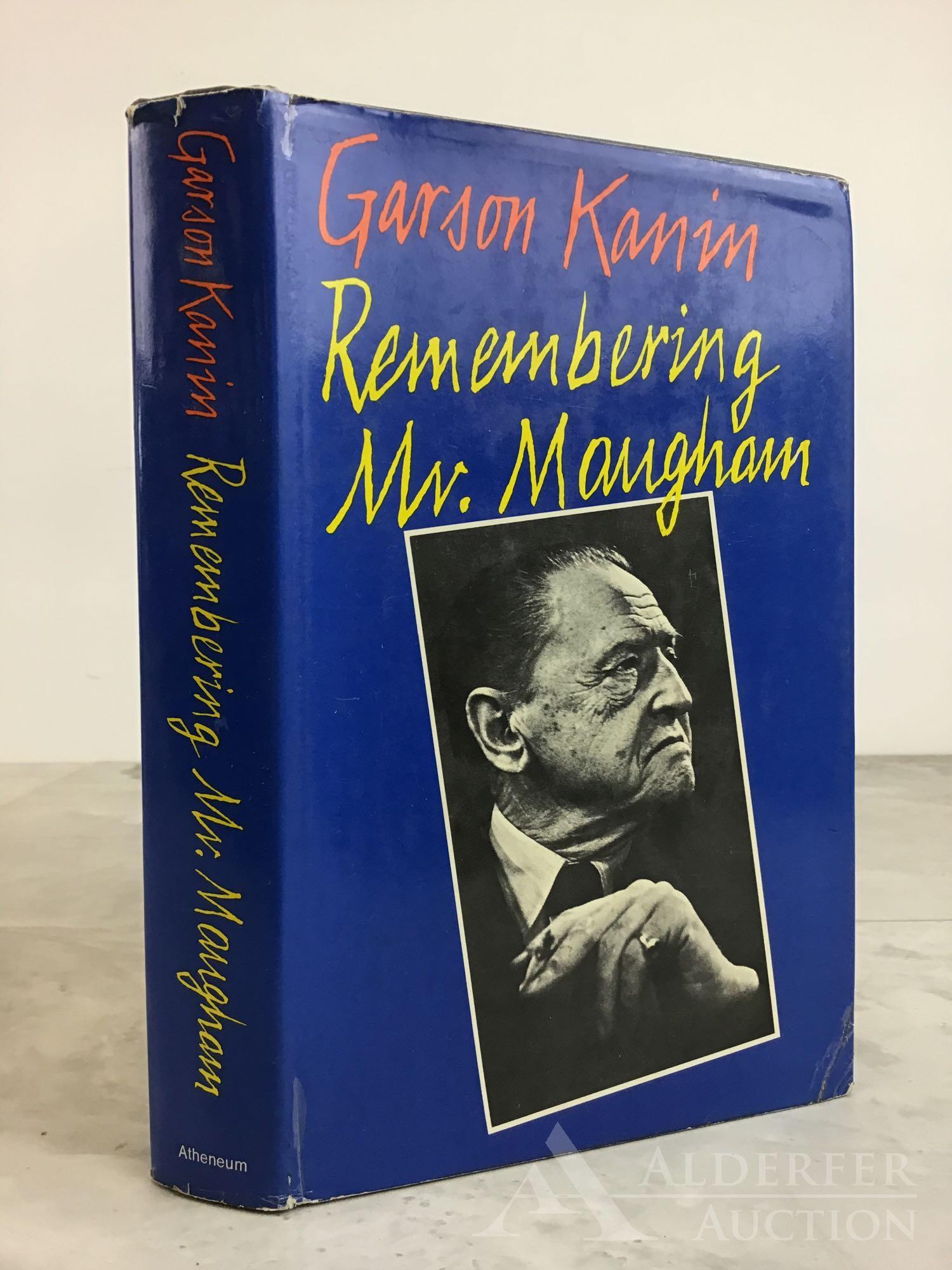 Remembering Mr. Maugham, Signed 1st Edition (1 of 8)