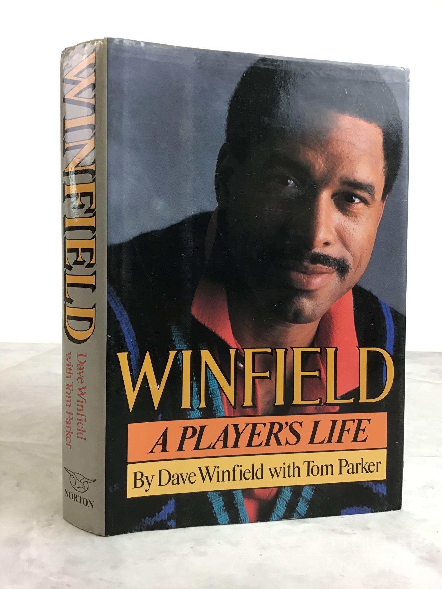 Winfield: A Player's Life, Signed Edition: Signed Edition, Winfield: A Player's Life, by Dave Winfield with Tom Parker, signed by Winfield, W.W. Norton & Co., New York, Publication Date 1988.