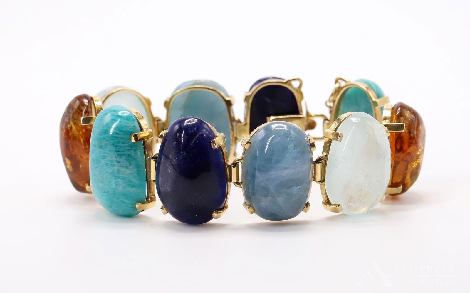 14KY Gold Gemstone Bracelet (1 of 7)